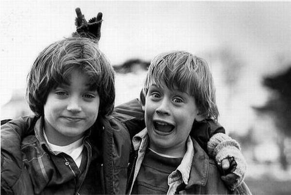 Elijah Wood & Macaulay Culkin - 1993