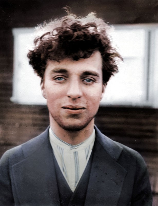 Charlie Chaplin at 27 years old in 1916