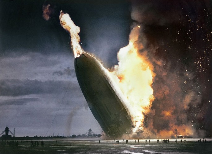 Hindenburg Blimp crash