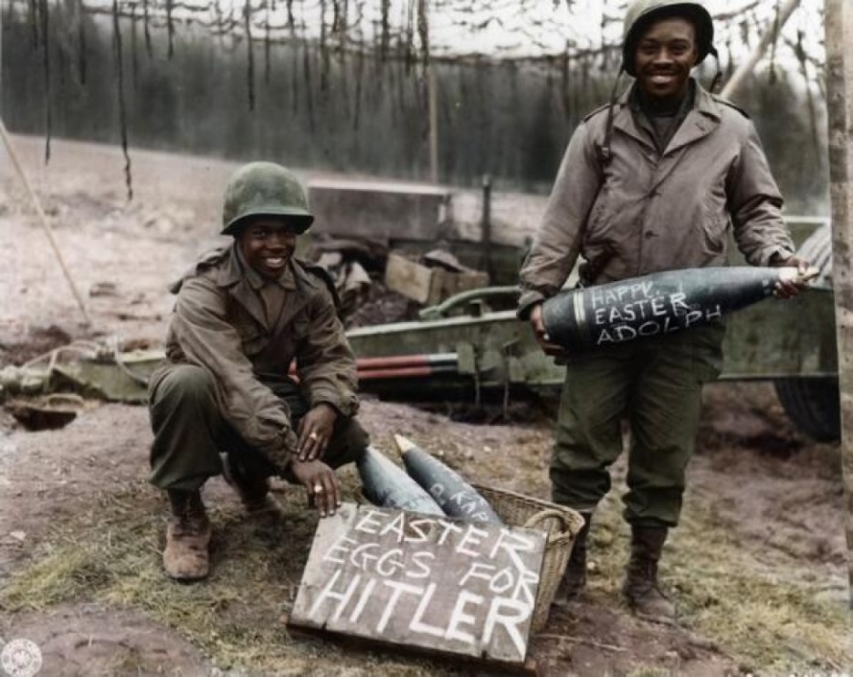 WWII soldiers on Easter